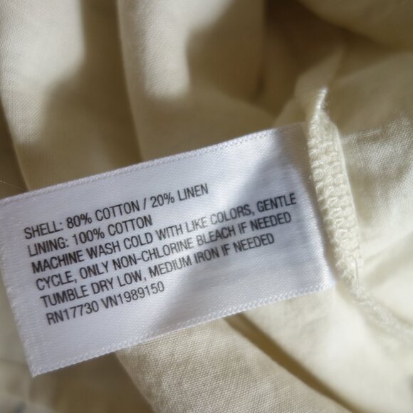 NWT A NEW DAY Off-White Black Outline Floral Print Summer Dress – XXL - Picture 9 of 10